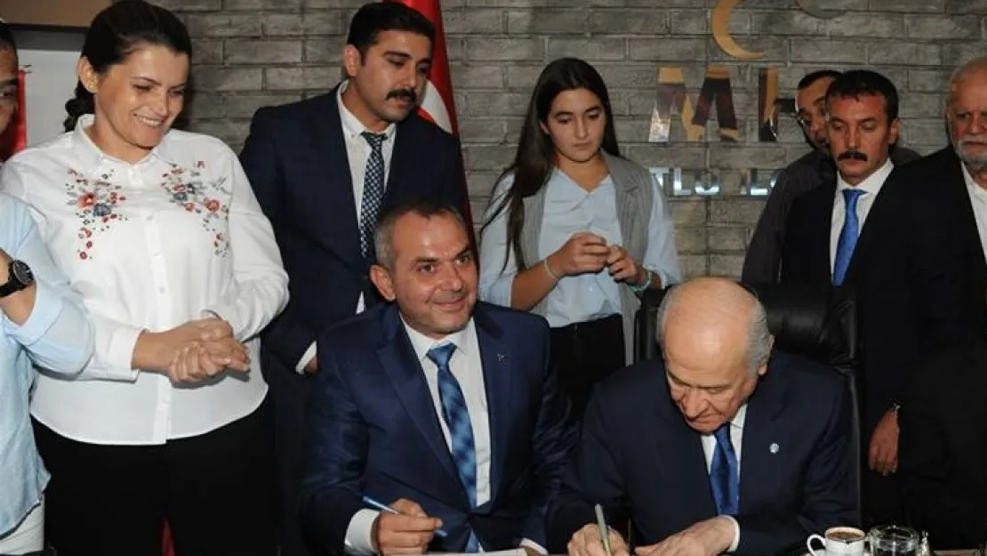 BAHÇELİ.''İKİNCİ KEZ TURGUTLU'YA GELİYOR