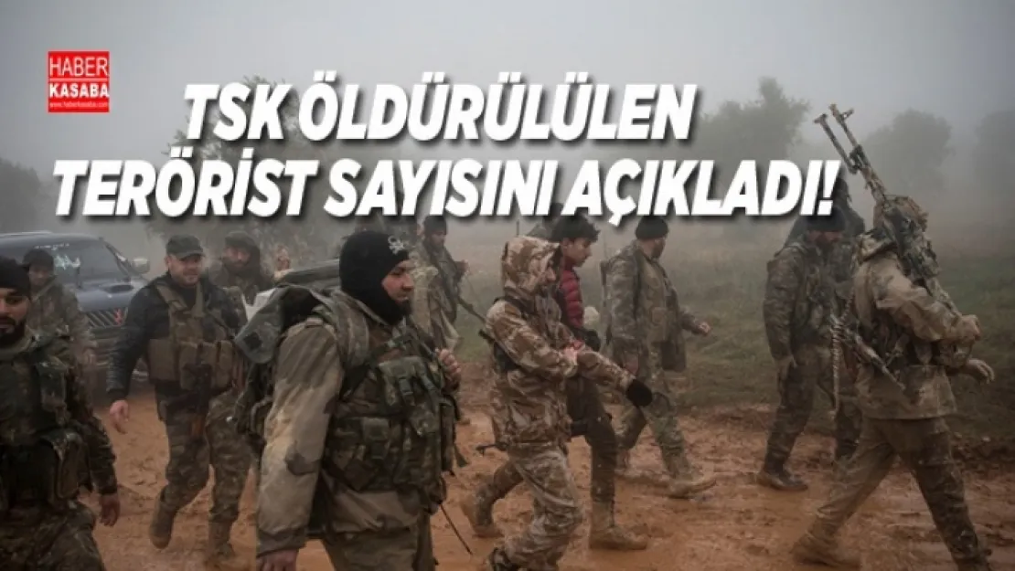 Afrin'de 303 terörist öldürüldü