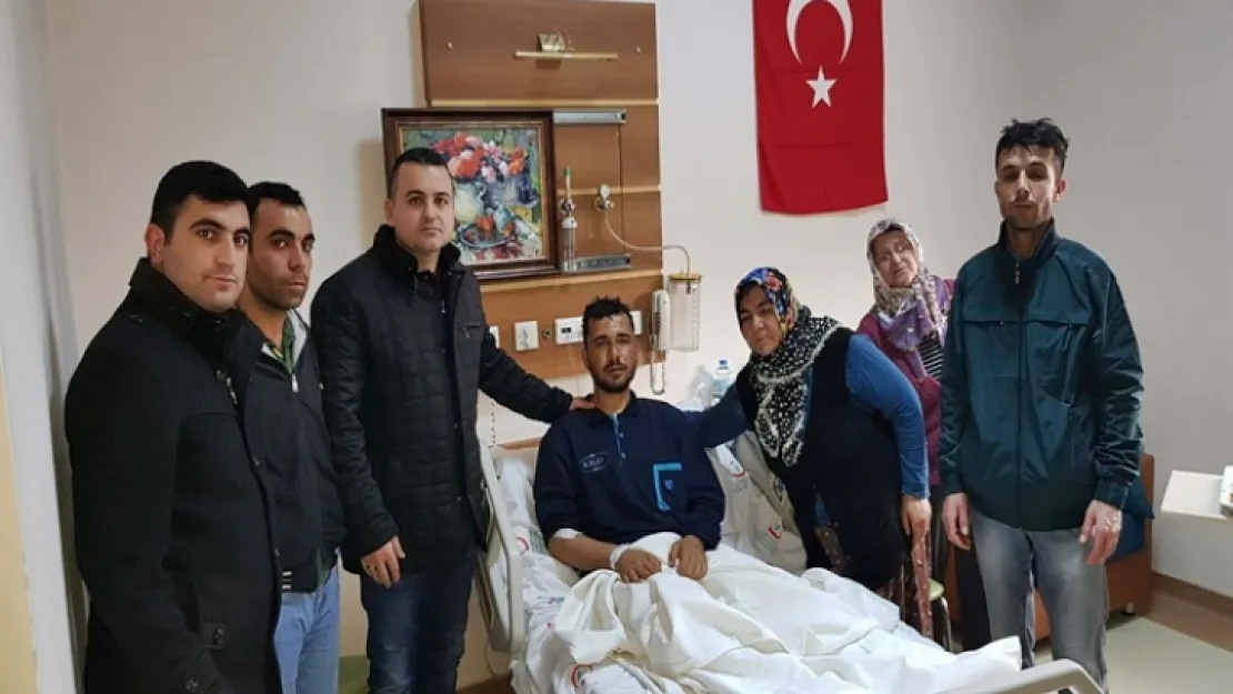 Taydaş'tan Afrin Gazisine ziyaret