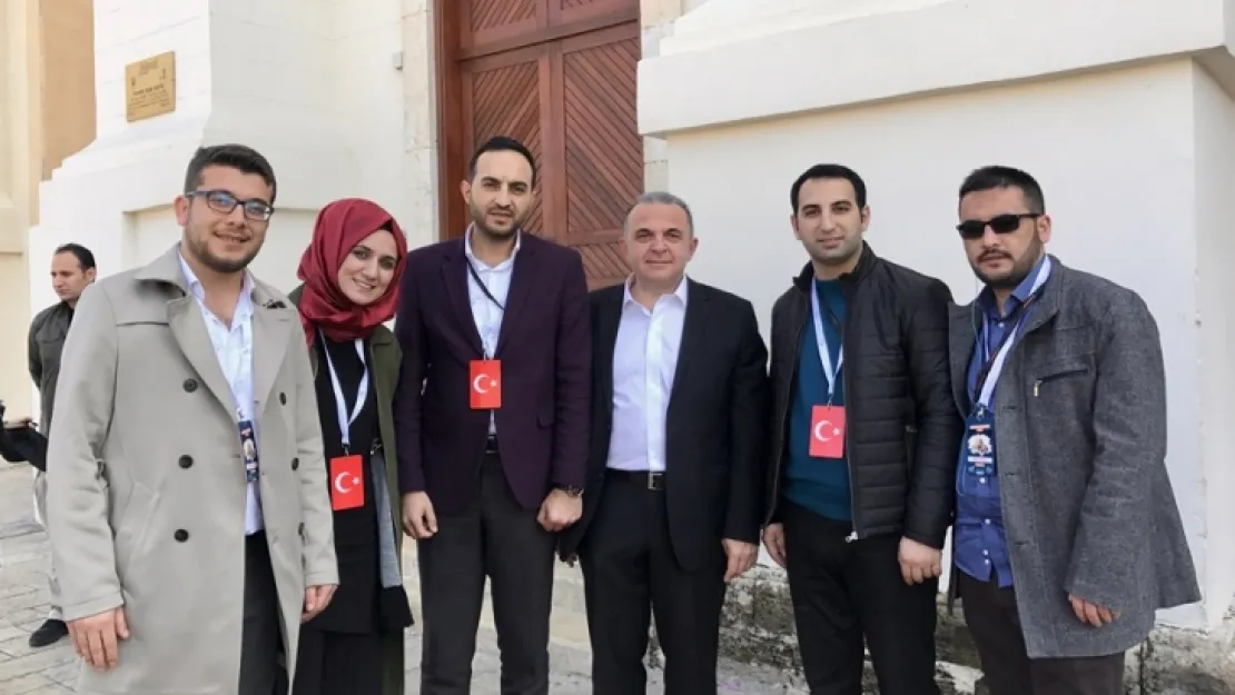 AK Parti Manisa İl Gençlik Kolları Başkanı Ender Gök, Kudüs'de...