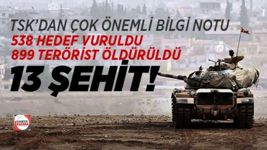 TSK'dan çok önemli açıklama!
