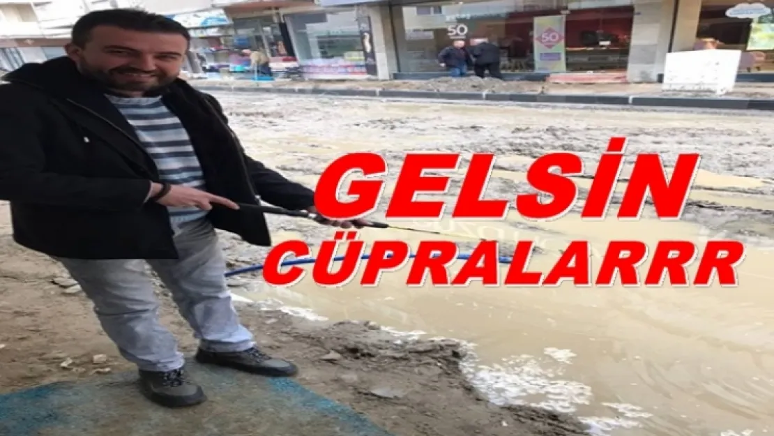 Vatandaş,'Eline oltayı aldı gelsin cupralar dedi'