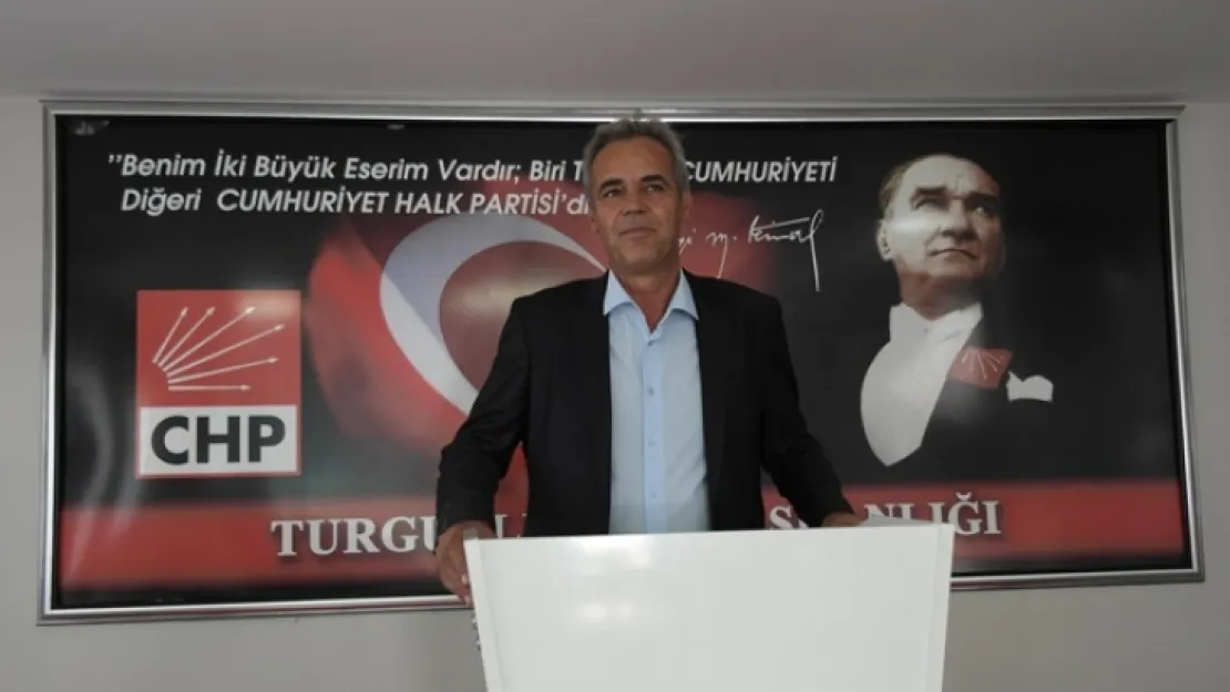 CHP HALK PARTİSİ TURGUTLU İLÇE BAŞKANI YAKUP ÇİLEL'İN CHP'NİN 96. KURULUŞ YIL DÖNÜMÜ AÇIKLAMASI