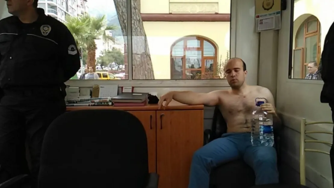 ÇIPLAK VATANDAŞ POLİSİ HAREKETE GEÇİRDİ