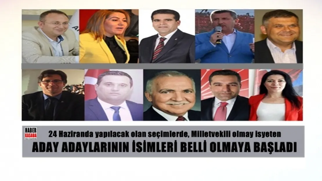 Turgutlu'da Aday Adayları Belli Olmaya Başladı