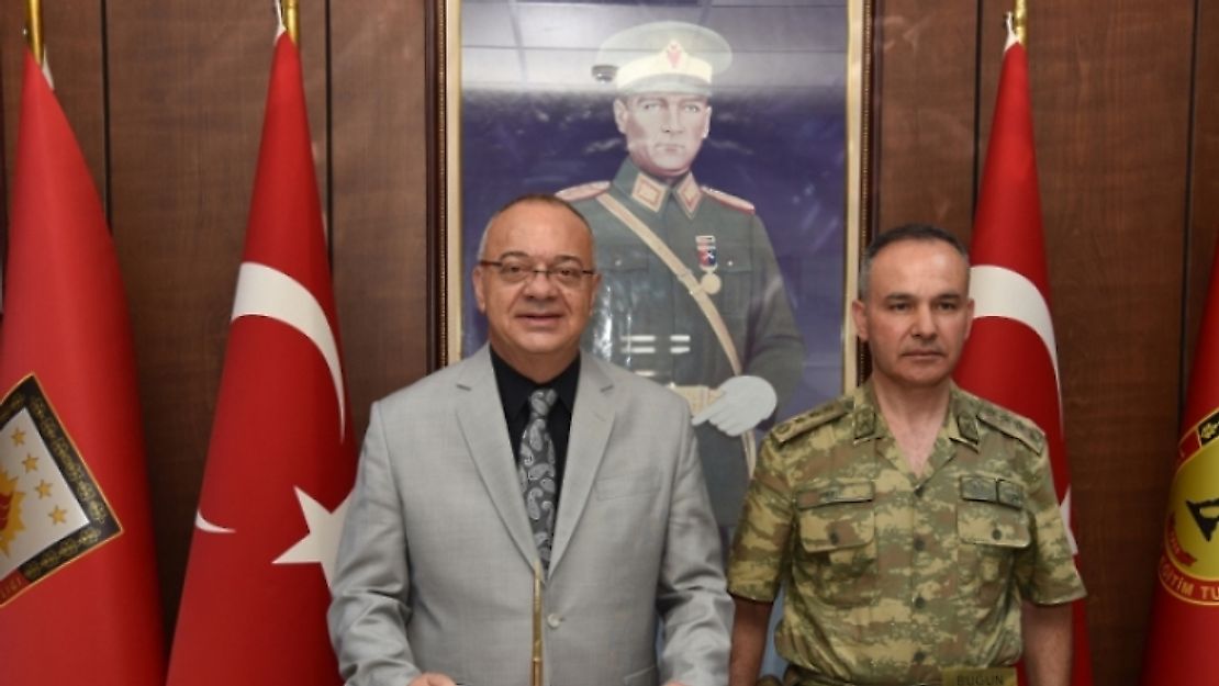 Başkan Ergün'den Albay Dere'ye 'Hayırlı Olsun ziyareti