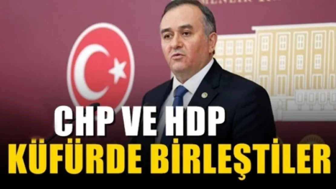 MHP'Lİ AKÇAY: 'CHP VE HDP ANAYASAL DÜZENE VE TÜRK MİLLETİNE HAKARETTE BİRLEŞTİ'