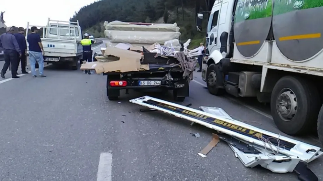 ZİNCİRLEME KAZA! 5 ARAÇ BİRBİRİNE GİRDİ