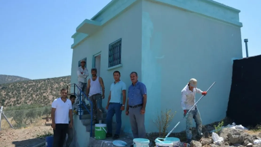 190 MAHALLENİN İÇMESUYU DEPOSU YENİLENDİ
