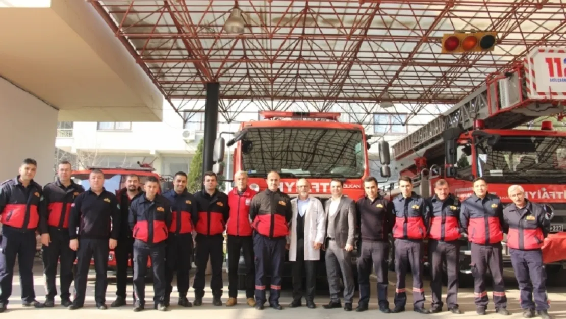 İtfaiye Personeli'nden Anlamlı Bağış