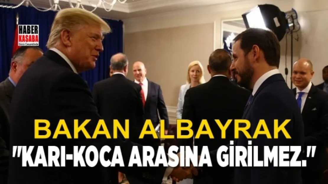 'Karı-koca arasına girilmez'