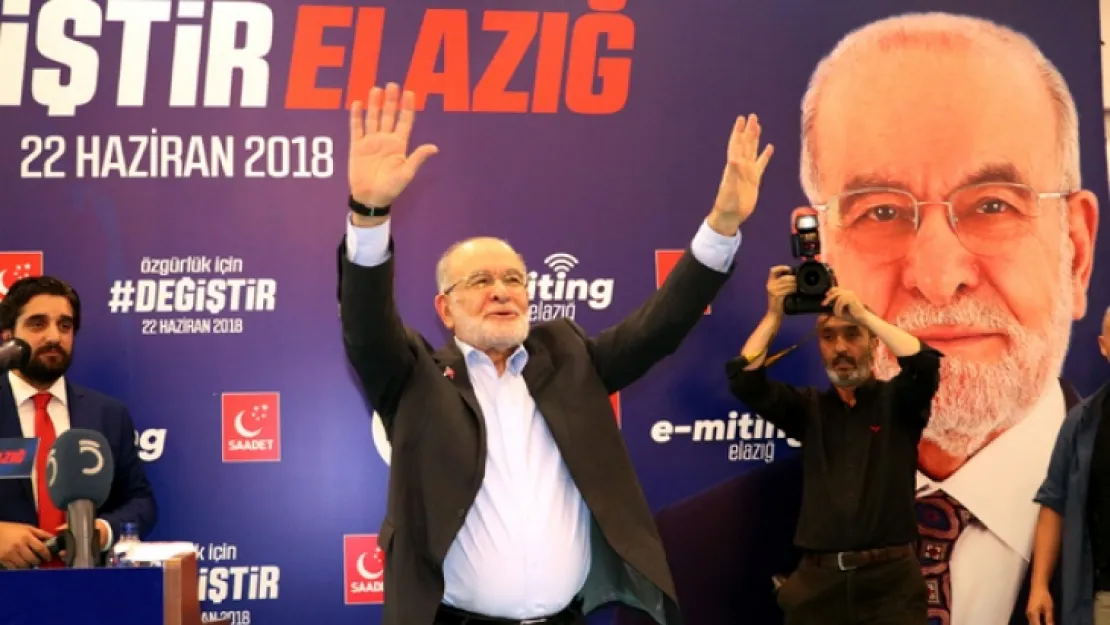 Saadet Lideri Karamollaoğlu 'Bedelli askerliğe karşıyız'