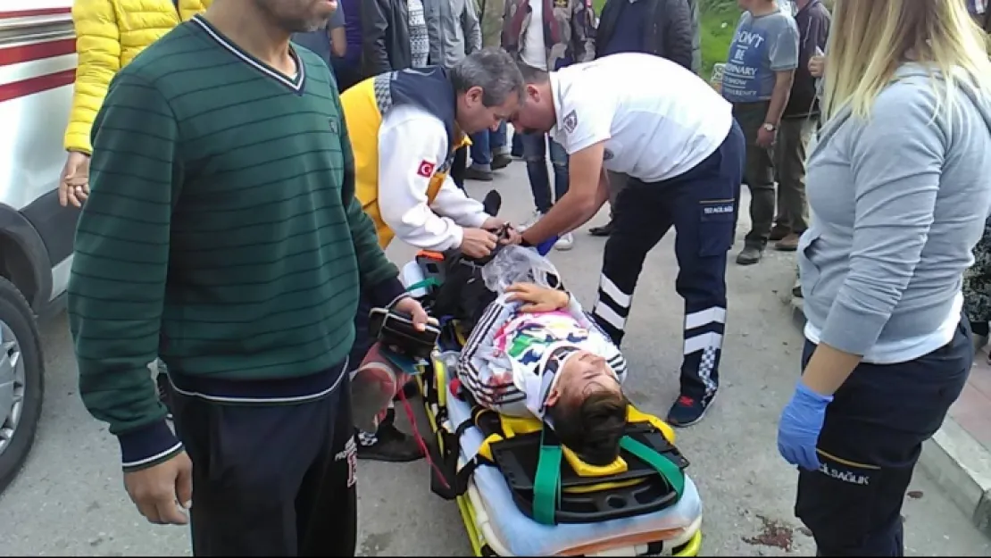 VİCDANSIZ SÜRÜCÜ 14 YAŞINDAKİ ÇOCUĞA ÇARPIP KAÇTI!