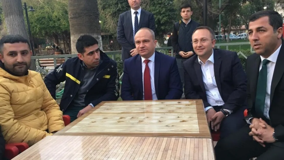 MANİSA AK PARTİ İL BAŞKANI MERSİNLİ TURGUTLU'DA