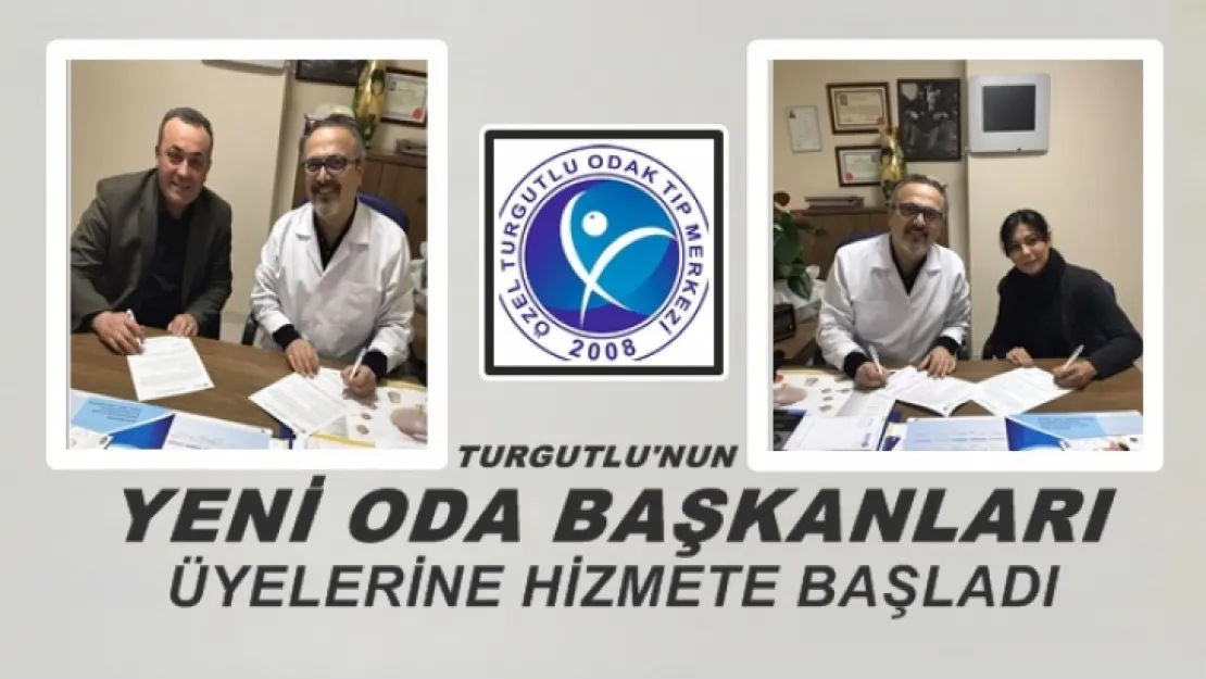 Oda başkanları üyelerine hizmette başladı