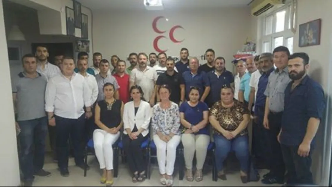 MHP MANİSA İL BAŞKANLIĞI YÖNETİMİ TANITTI