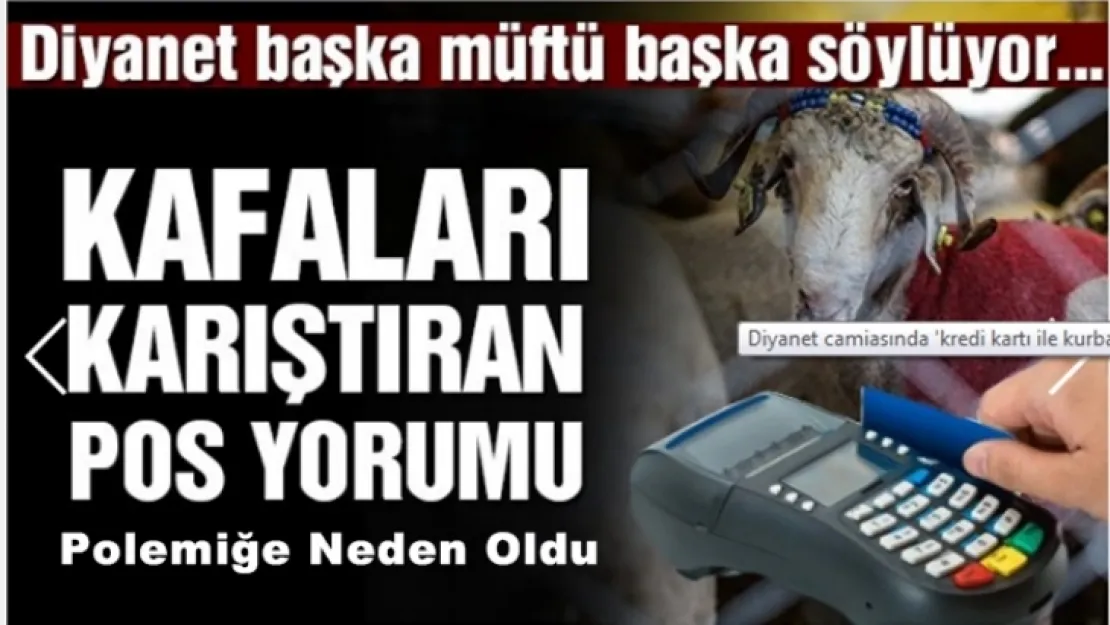Kredi kartı ile kurbanlık' polemiği