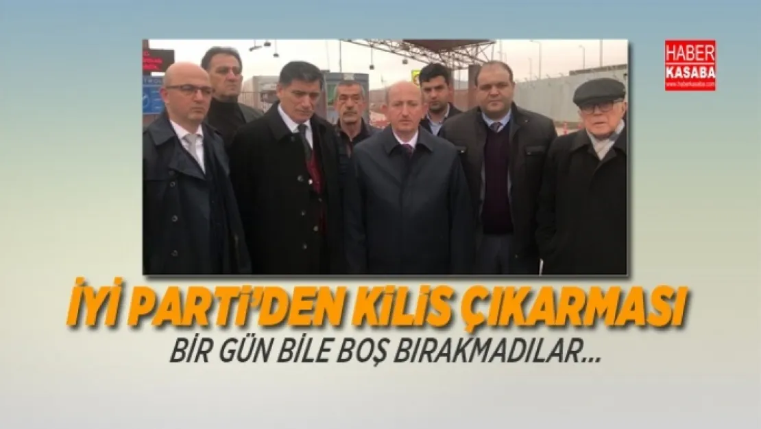 İYİ parti Kilis çıkarma yaptı