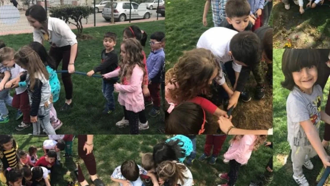 Minik Eller Toprakla Buluştu