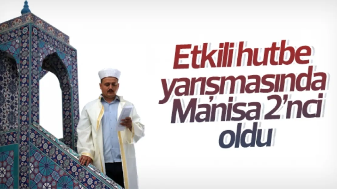 Hutbe sunumunda Türkiye ikincisi oldu