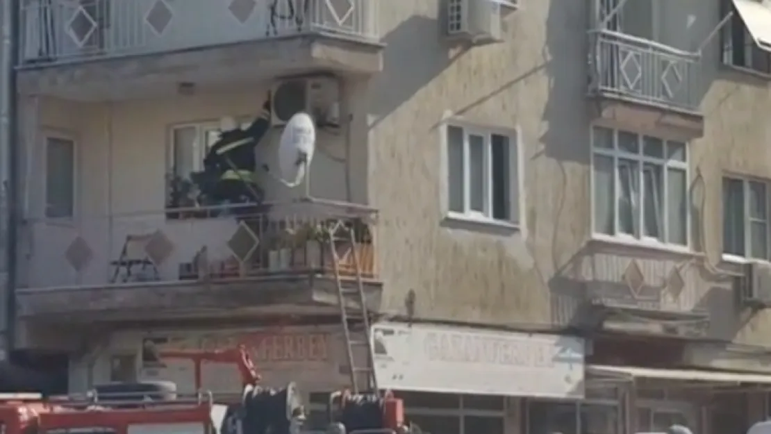 KLİMA BOMBA GİBİ PATLADI
