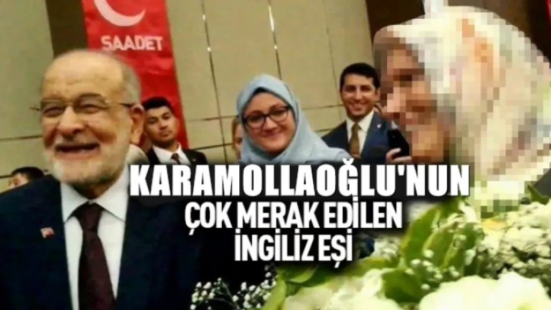 Karamollaoğlu'nun eşi ortaya çıktı!