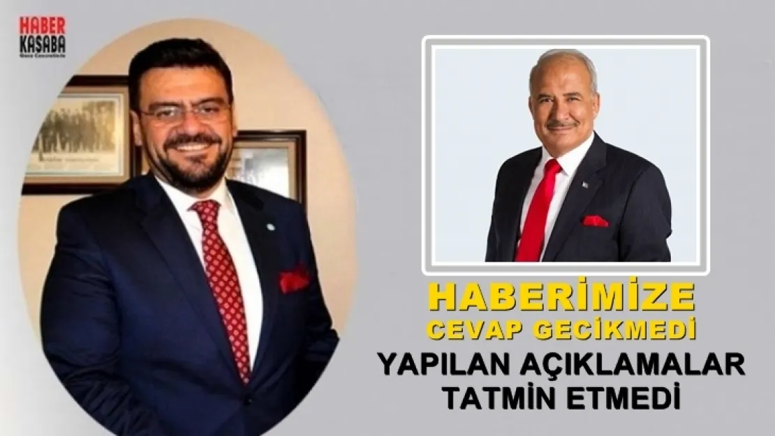 Haberimize Mersin Büyükşehir Belediyesinden ve Kocamazdan Cevap Geldi