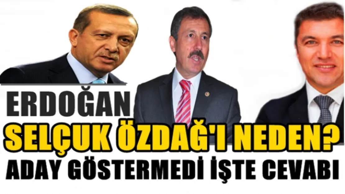 Özdağ neden aday gösterilmedi? İşte cevabı...