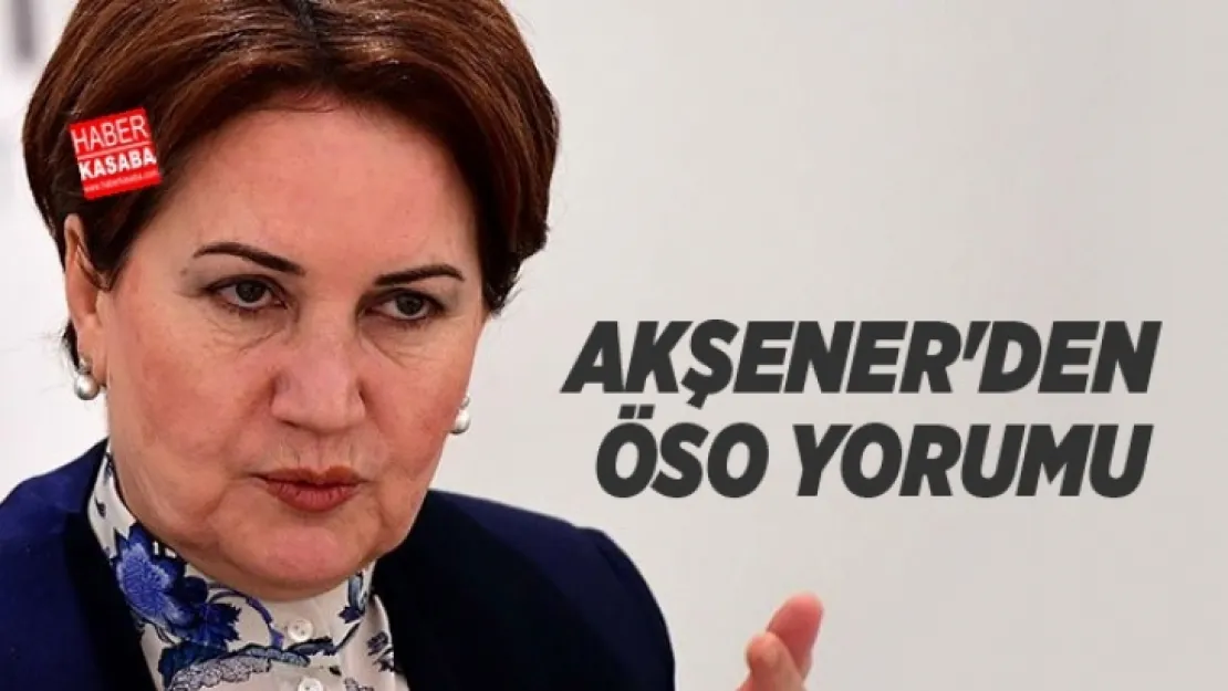 Akşener, ÖSO için dost unsurlar demeyi tercih etti