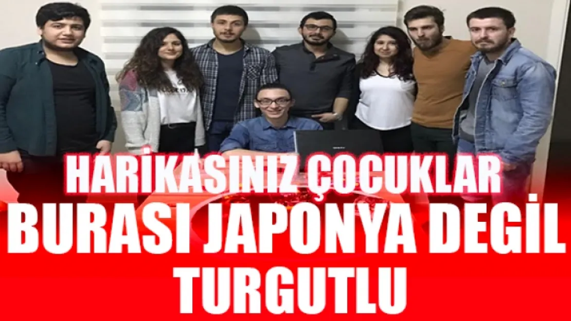 Hasan Ferdi Turgutlu Teknoloji Fakültesi Öğrencileri Tom ve Jerry isimli robotları geliştirdiler