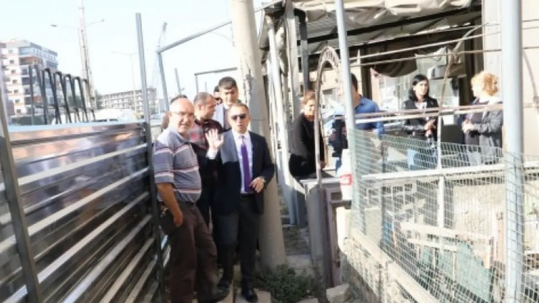 BÜYÜKŞEHİR'DEN KAVŞAK ÇALIŞMALARINA İNCELEME