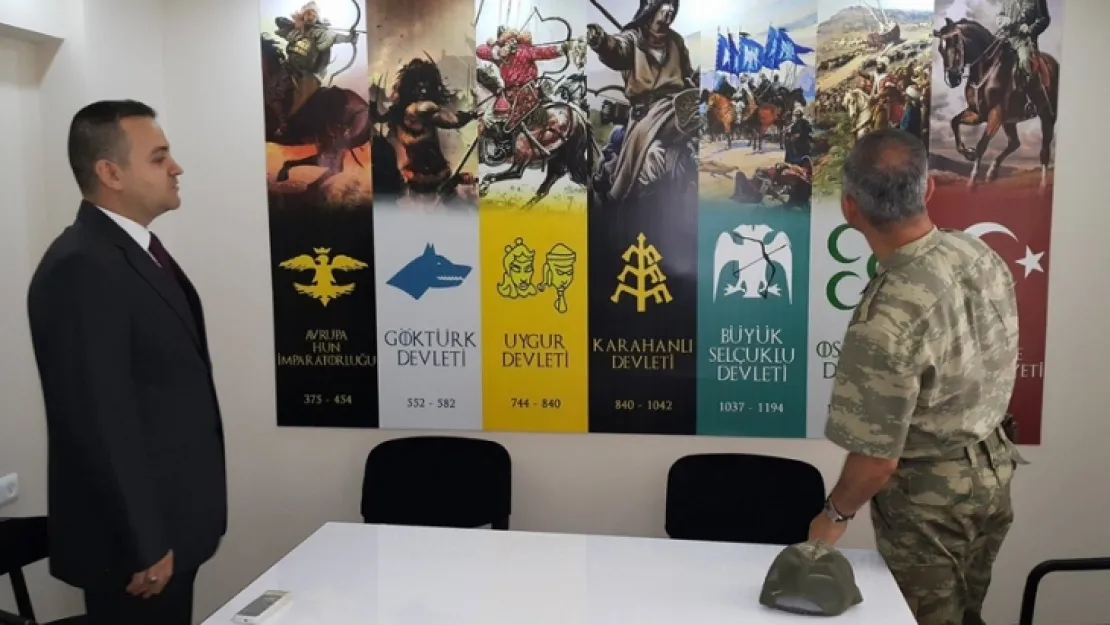 Manisa Tugay Komutanı Güven Dere'den ziyaret