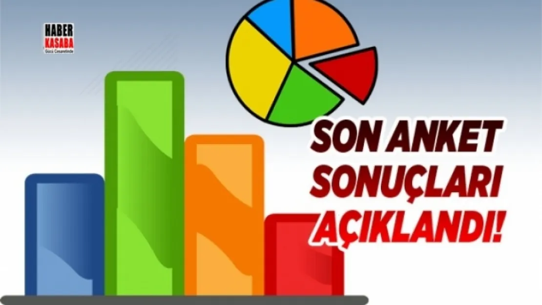 Anket sonuçlarındaki son durum