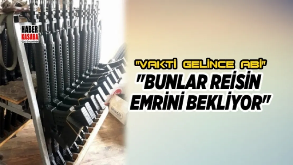 Dikkatleri çeken bir paylaşım 'Bunlar reisin emrini bekliyor'