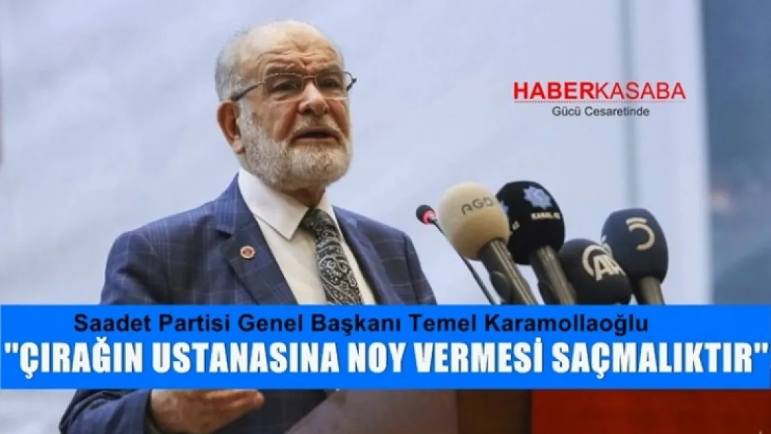 Karamollaoğlu'ndan Tepki 'Çırağın ustasına not vermesi saçmalıktır'