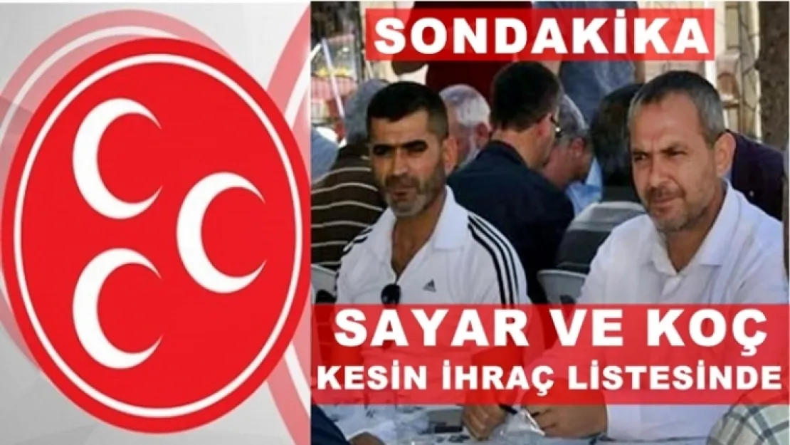 Orhan Sayar ve  Çağlar Koç,'Kesin İhraç İstemiyle Disiplin Kuruluna Sevk edildi