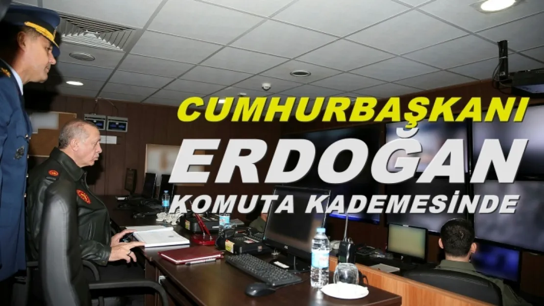 Erdoğan İHA üssünü ziyaret etti