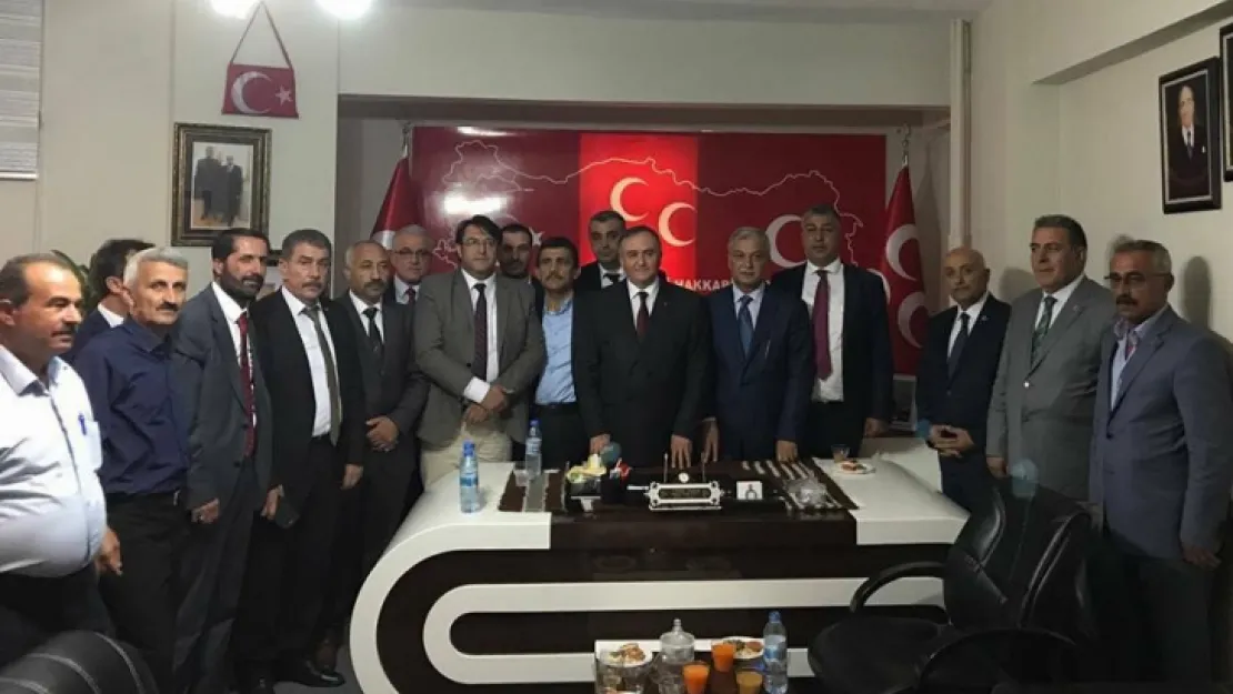 AKÇAY, ''MHP'NİN NABZI HAKKARİ'DE ATMAKTADIR'