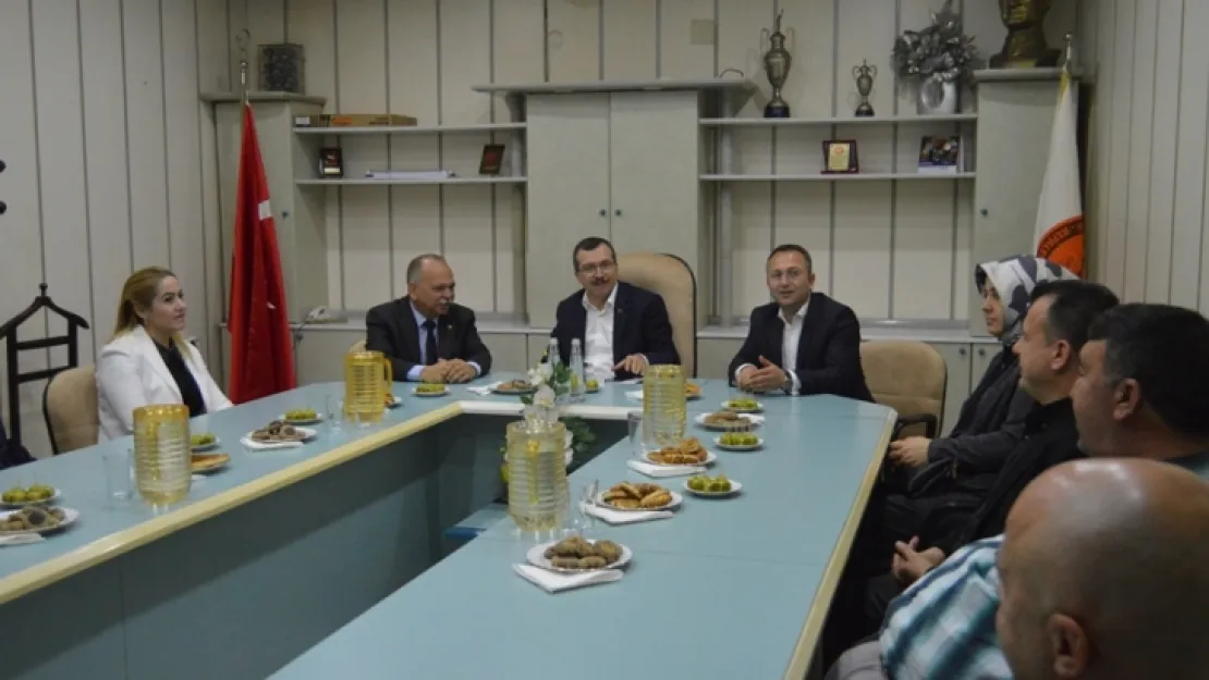 AYDEMİR'DEN BAŞKAN COŞKUN'A ZİYARET