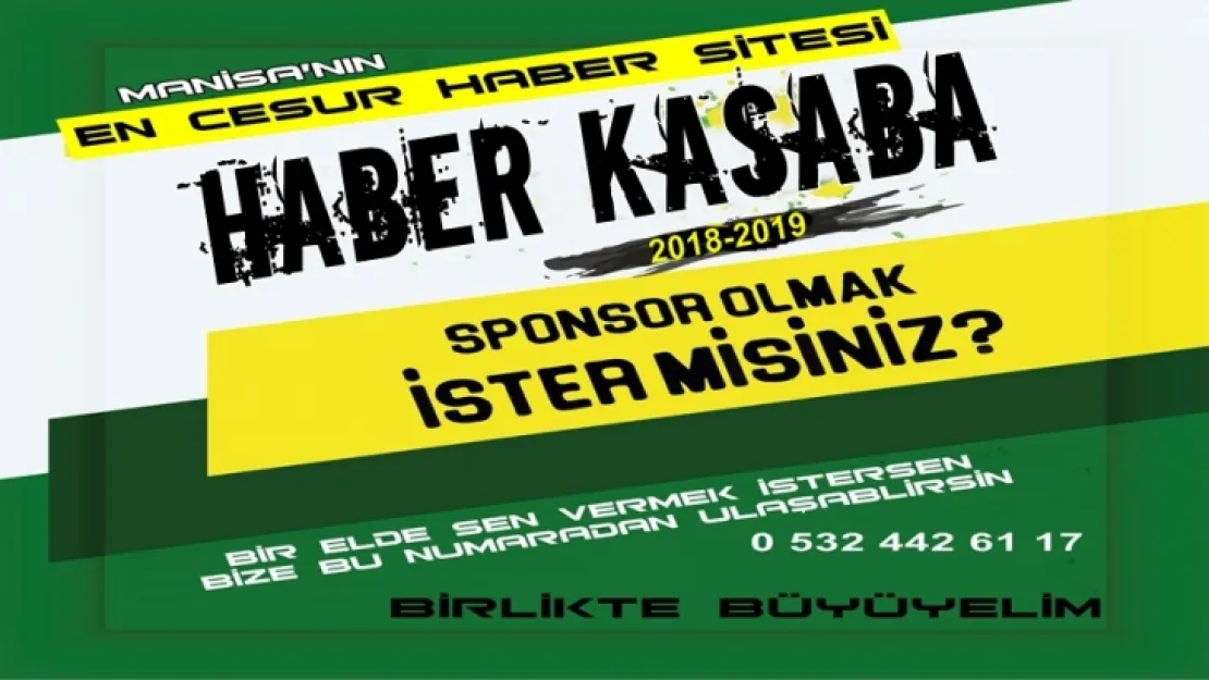 HaberKasaba'ya Sponsor Olmak İstermisiniz!