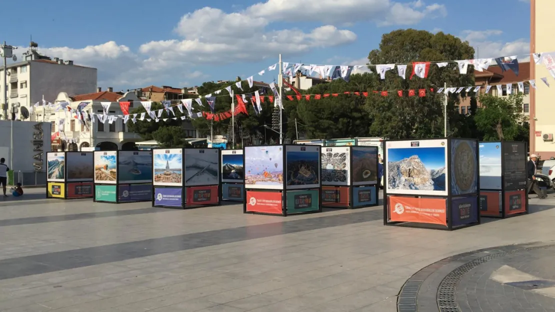 Manisa Kültür Yolu Festivali'nde 'Gökyüzünden Türkiye' Sergisi