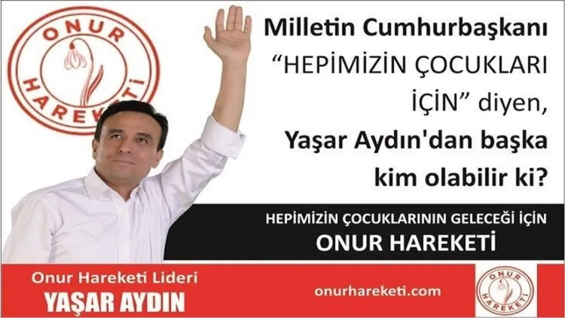 Meclis Dışındaki Siyasi Partilerden Onur Hareketi Lideri Yaşar Aydın'a Tam Deskek