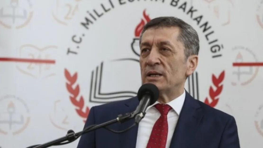 Milli Eğitim Bakanı Ziya Selçuk'tan yüz yüze eğitim açıklaması
