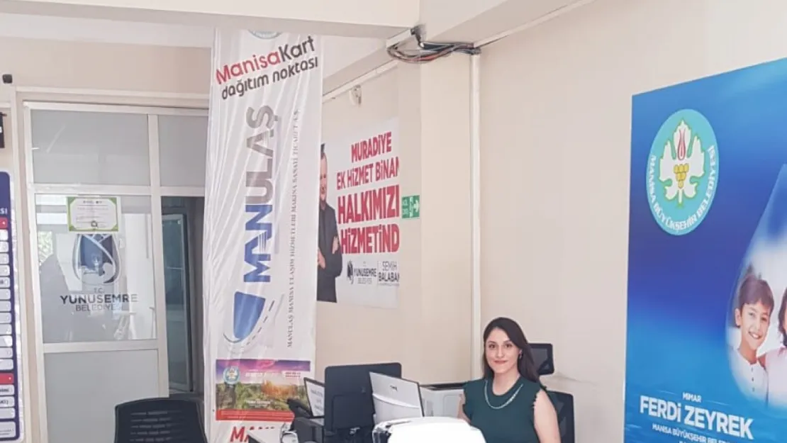 Muradiye'ye yeni ManisaKart Başvuru Noktası