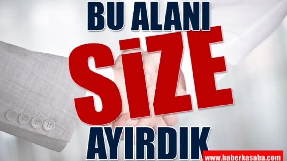 Reklam yüzünüz olalım sizi tanıtalım