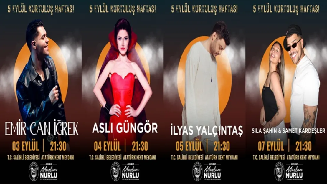 Salihli'ye Yıldızlar Akını