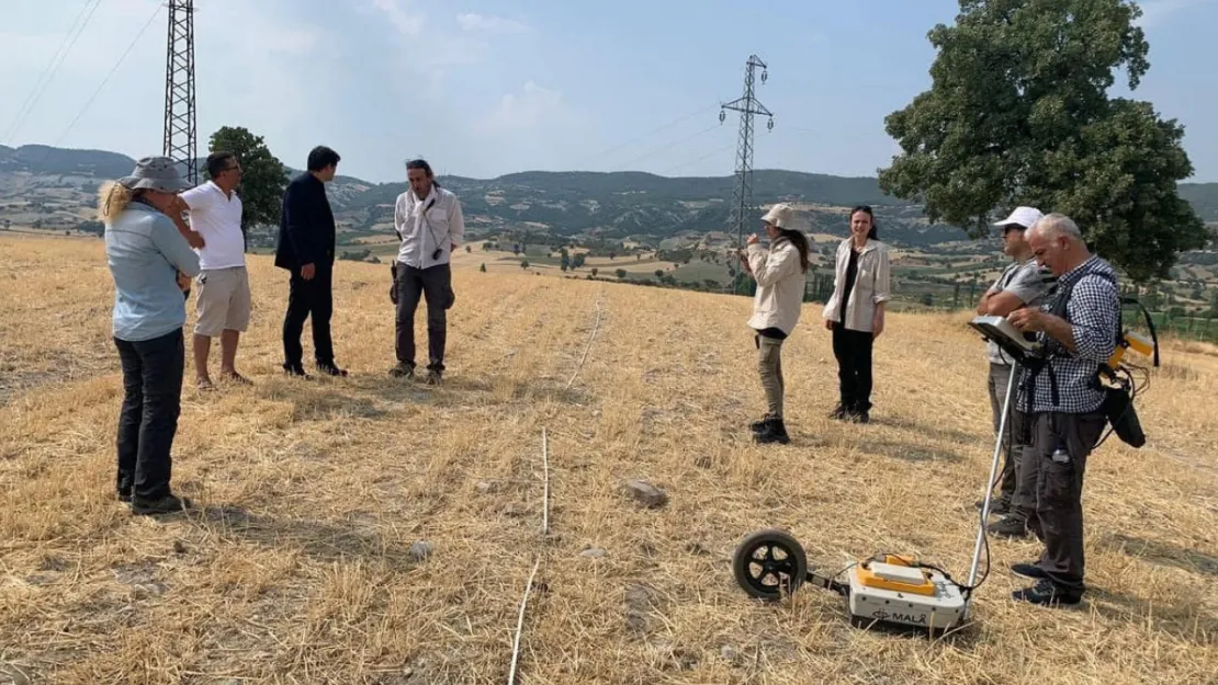 Selendi Ters Tepe Höyüğü'nde Arkeolojik Çalışmalar Başladı