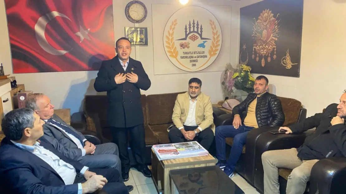 Turgutlu BBP Belediye Başkan Adayı Yıldıray Karataş, Bitlisliler Derneğini Ziyaret etti