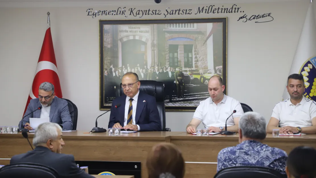 Turgutlu Belediye Meclisi Olağanüstü Toplandı