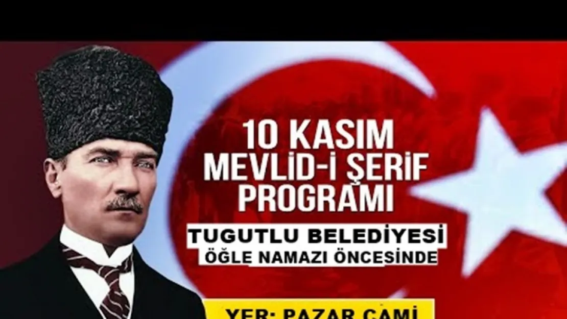 Turgutlu Belediyesi Atatürk ve Silah Arkadaşları İçin Mevlid-i Şerif Okutacak